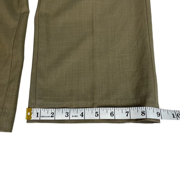 Haggar Clothing Dress Pants Brown Mens Size 34‎ (S10395) - Picture 8 of 9